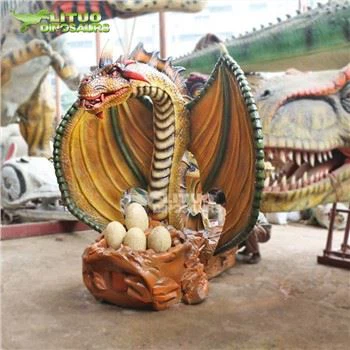 Animatronics Drosmīgais pūķis